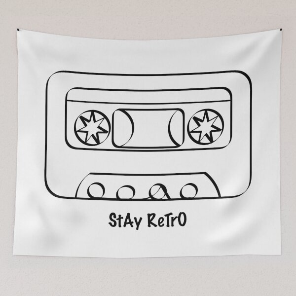 Item preview, stay retro designed and sold by Kiki Collagist.