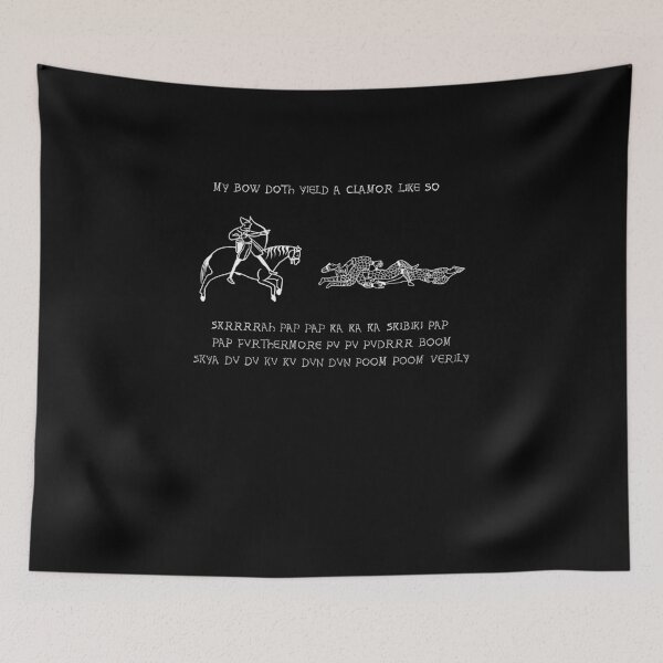 Item preview, My Bow Doth Yield A Clamor Like So designed and sold by Yipptee Shirts.