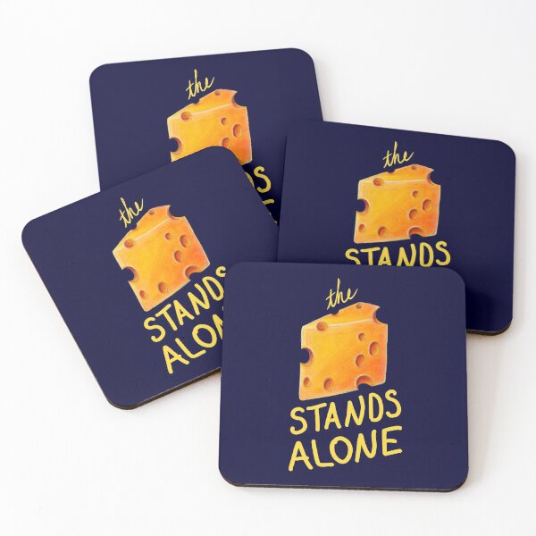 Item preview, The Cheese Stands Alone designed and sold by EmilyAdeleArt.