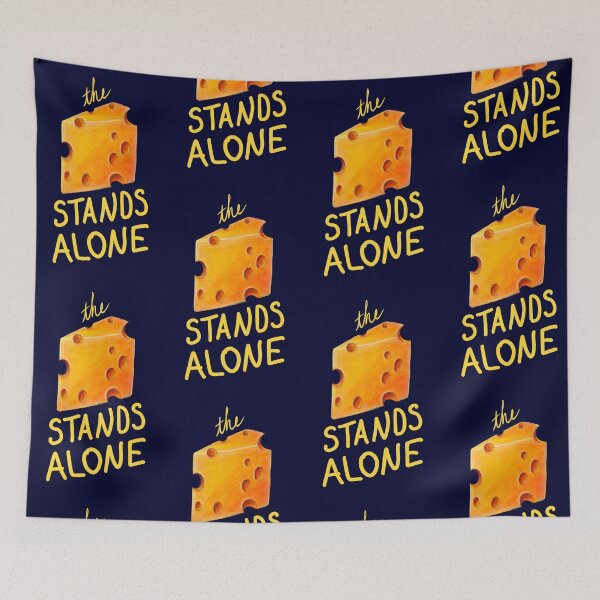Item preview, The Cheese Stands Alone designed and sold by EmilyAdeleArt.