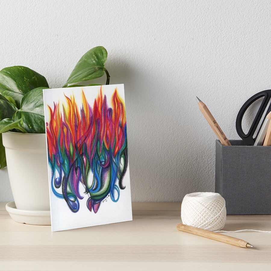 Item preview, Art Board Print designed and sold by Springwiseart.
