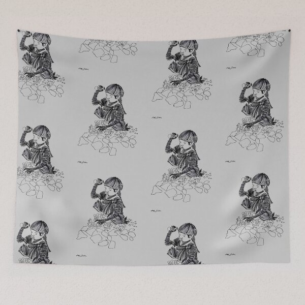 Item preview, Child By Artguru 0447, 22 X 28, - Ink On Paper designed and sold by Art Guru.
