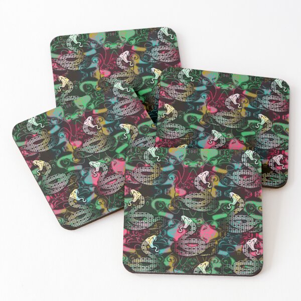 Item preview, All Over Print Luxury Baroque Vibrant Vipers Motif designed and sold by yez.