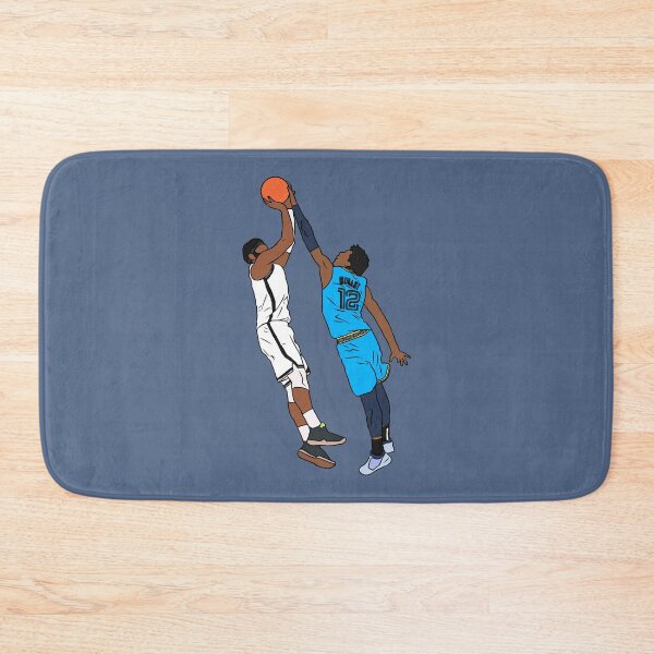 Item preview, Ja Morant Blocks Kyrie's Game Winner designed and sold by RatTrapTees.