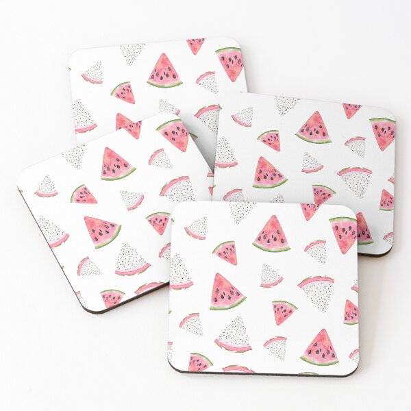 Item preview, Watermelon and dragonfruit designed and sold by Kari Nichols.
