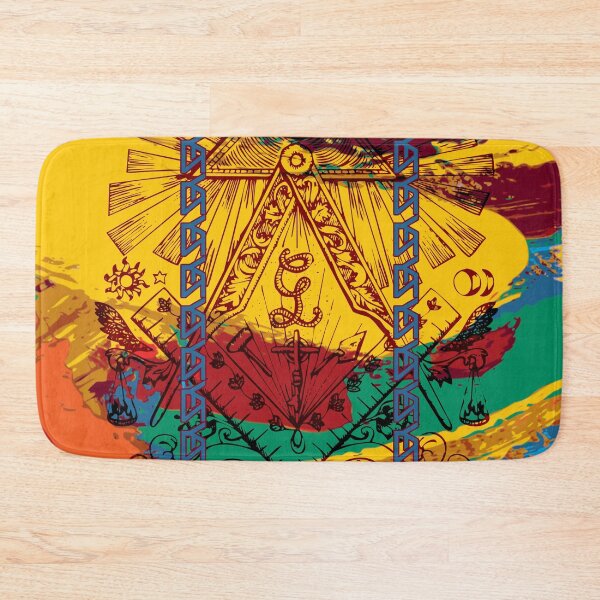 Item preview, All Over Print Luxury Vintage Illuminati Fantasy Ornament designed and sold by yez.