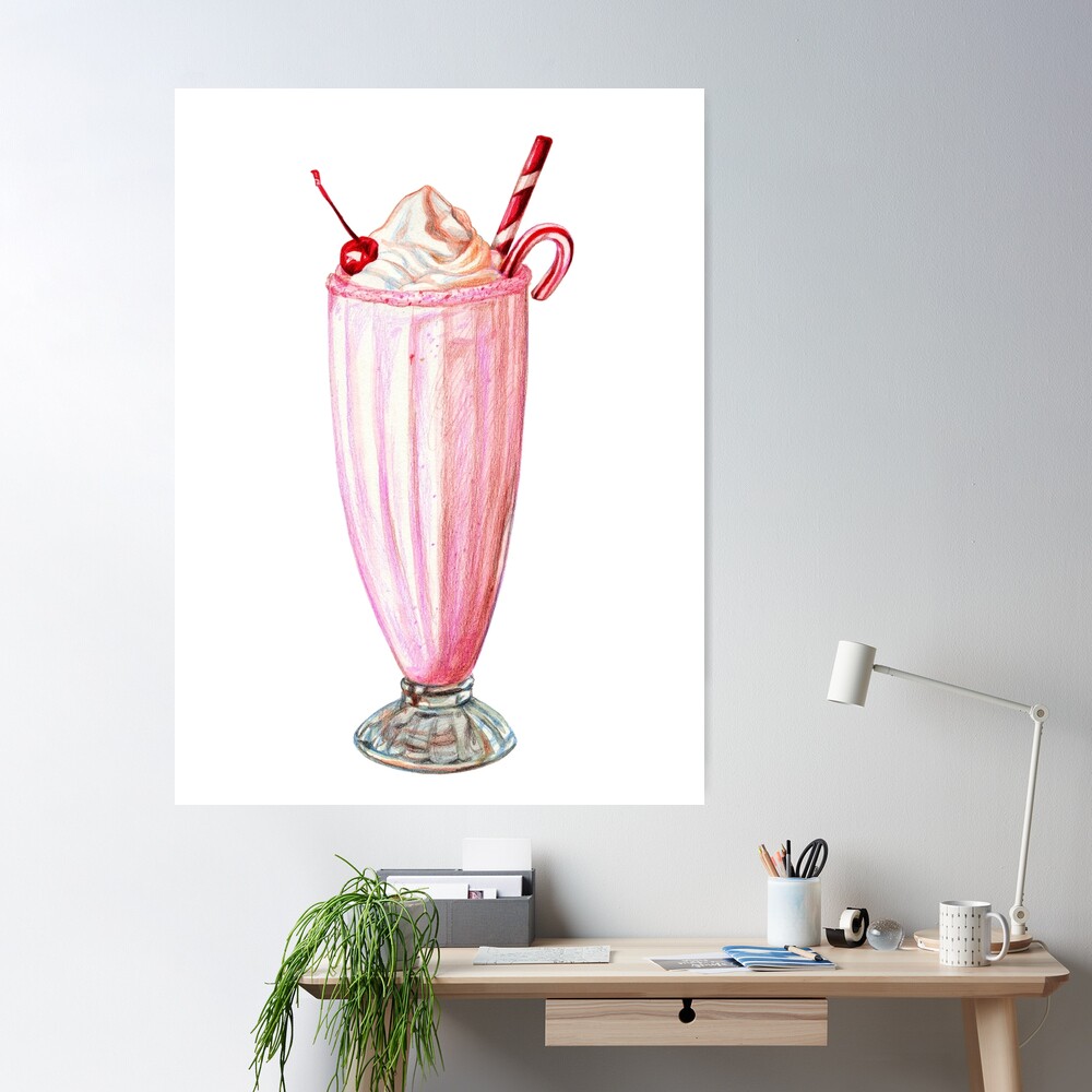 Pink Retro Milkshake Machine, Png Overlay. by lewis4721 on DeviantArt