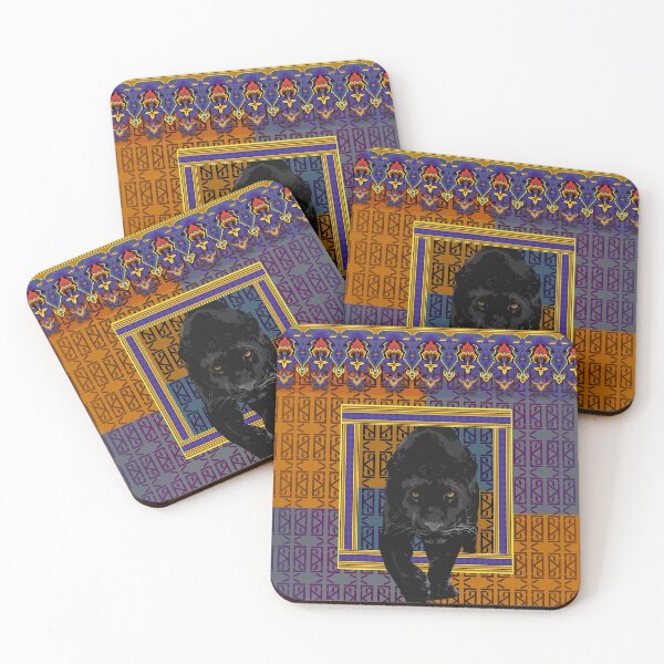 Item preview, All Over Print Luxury Vintage Cryptic Panther Ornament designed and sold by yez.