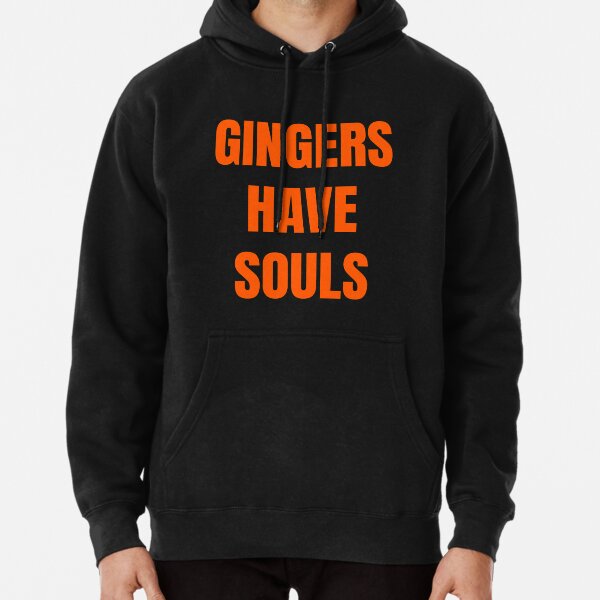 Miammo I Have A Soul Ginger Statement Long Sleeved Hooded top 