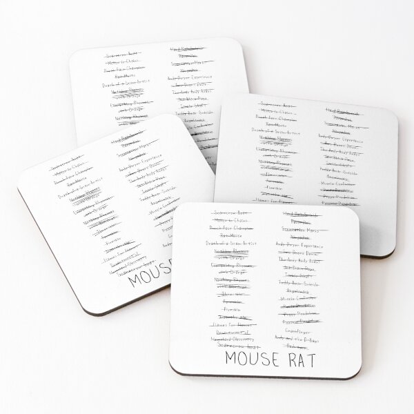 Item preview, Parks and Recreation Mouse Rat previous names designed and sold by ThisIsJeebay.
