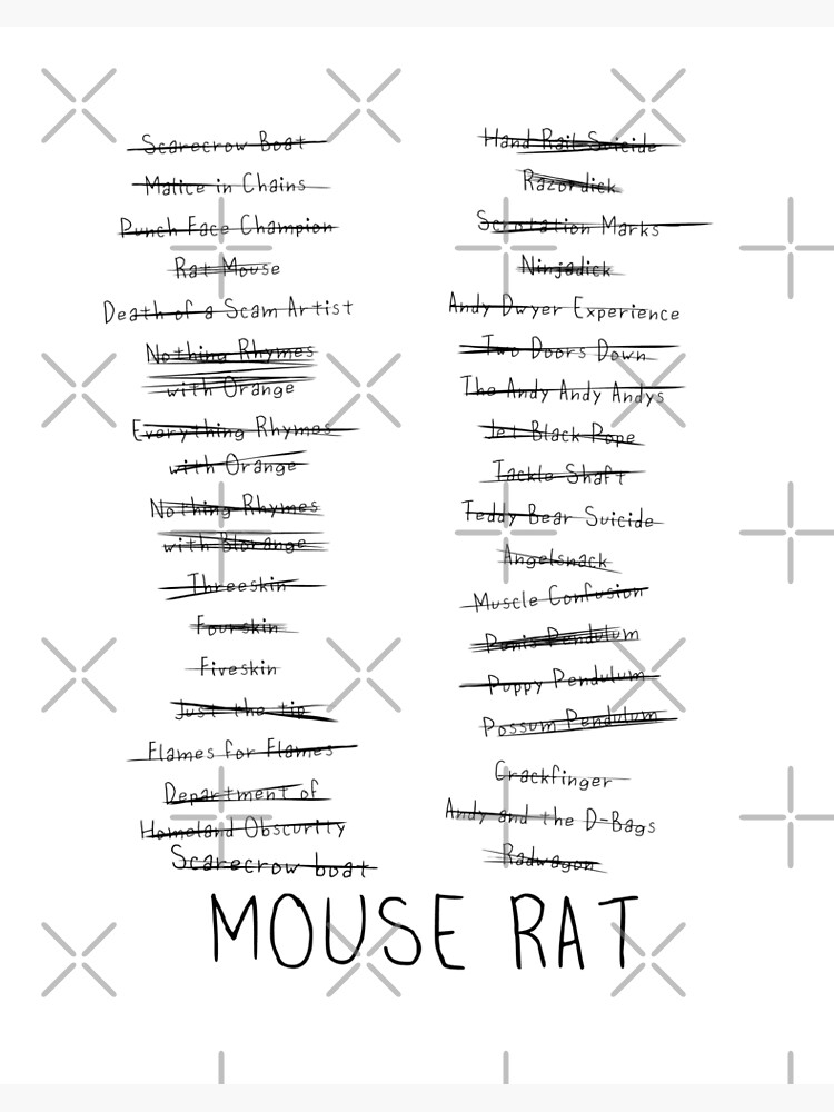 mouse names