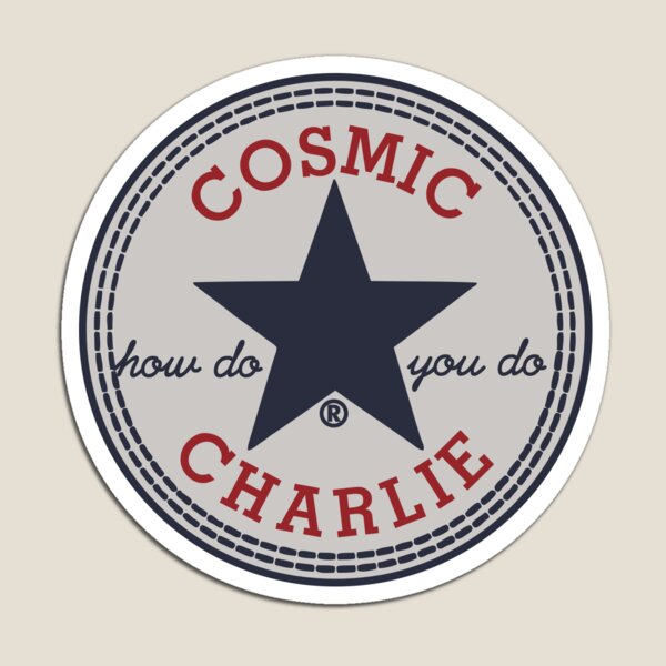 Grateful Dead Cosmic Charlie Converse All Star stylings Magnet