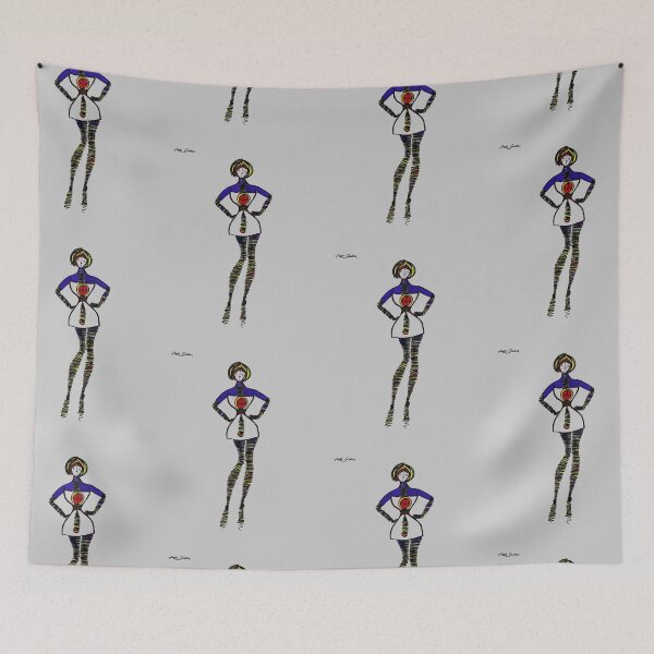 Item preview, Woman Hourglass By Artguru 0423, 22 X 28, - Ink On Paper designed and sold by Art Guru.
