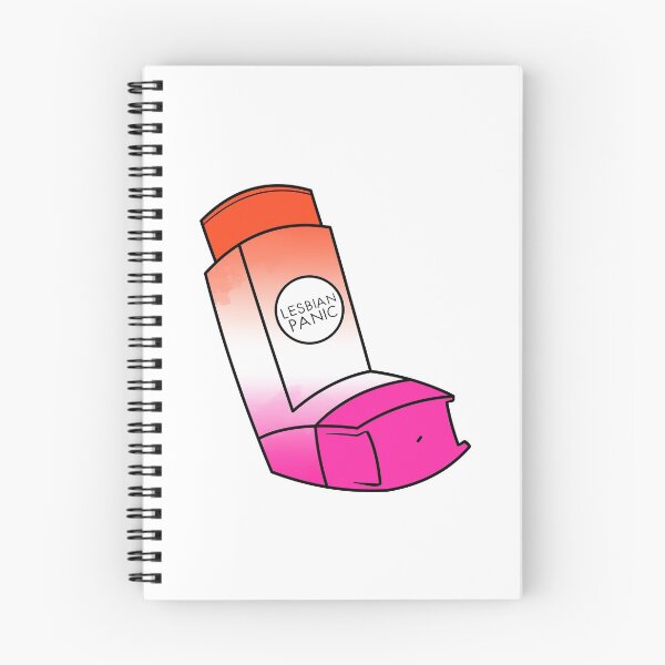 Item preview, Lesbian Panic! - The queer inhalers series designed and sold by Chiara Filincieri.