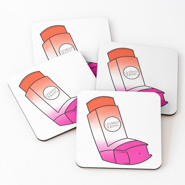 Item preview, Lesbian Panic! - The queer inhalers series designed and sold by Chiara Filincieri.