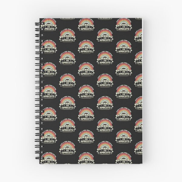 Item preview, Apricot print. Just A Girl Who Loves Sunshine And Apricots graphic designed and sold by PackAPunch.
