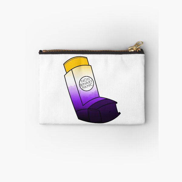 Item preview, Nonbinary Panic! - The queer inhalers series designed and sold by Chiara Filincieri.