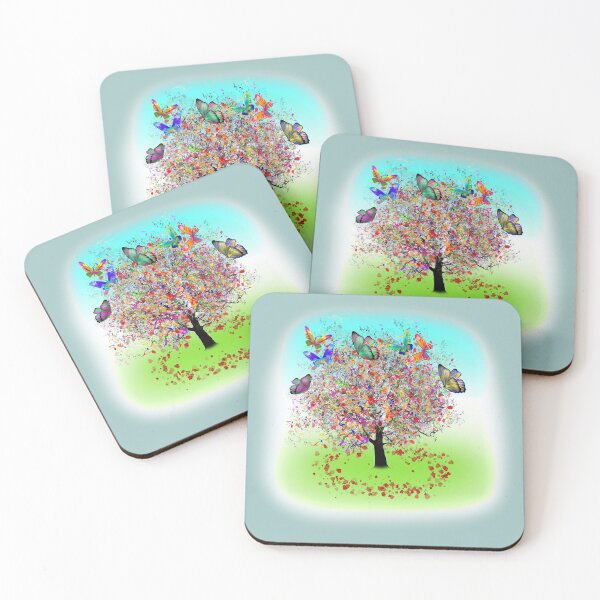 Item preview, Abstract Colorful Musical Tree designed and sold by busurman.
