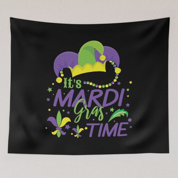 Item preview, It's MARDI GRAS Time designed and sold by EstelleStar.