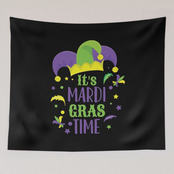 Item preview, It's MARDI GRAS Time designed and sold by EstelleStar.