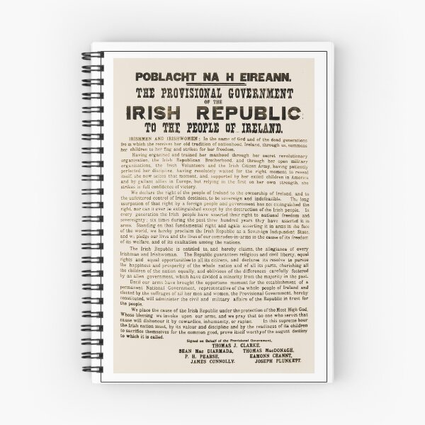 Item preview, 1916 Proclamation of the Irish Republic designed and sold by MikePrittie.