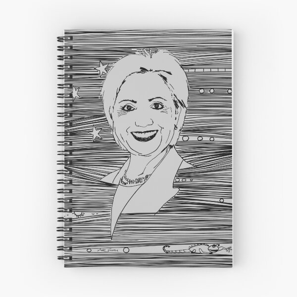 Item preview, Hillary Clinton Portrait By ArtGuru 0711, 22 x 28, - Ink on Paper designed and sold by Art Guru.