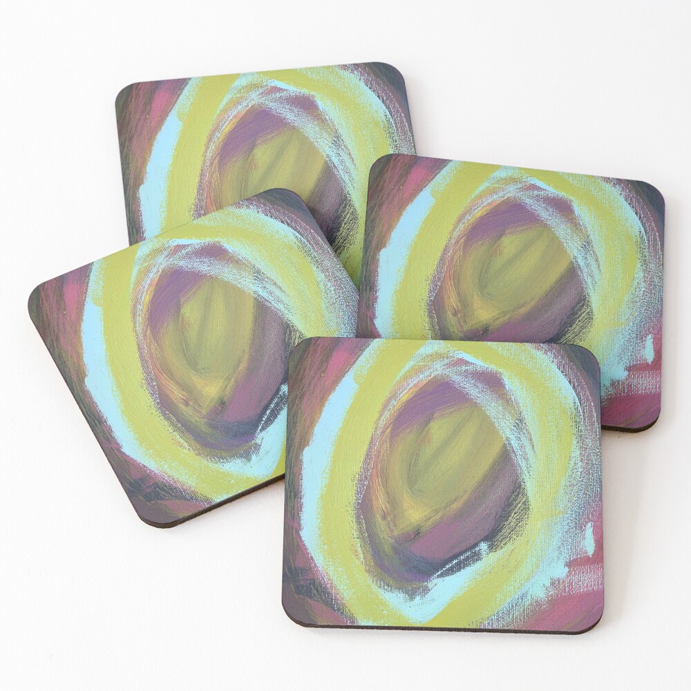 On a Merry go Round Coasters (Set of 4)