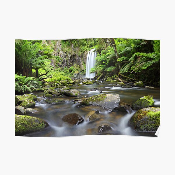 Hopetoun Falls, Otways, Great Ocean Road, Victoria, Australia Poster