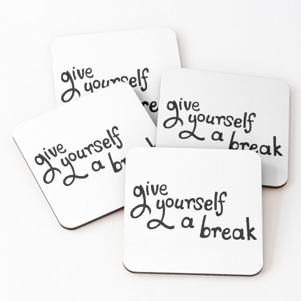 Item preview, Give Yourself a Break designed and sold by DoodleDashCollective.
