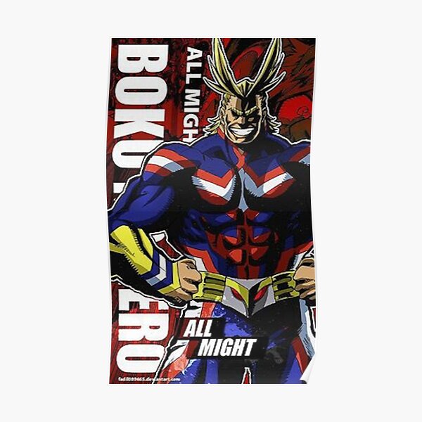 My Hero Academia - All Might Poster