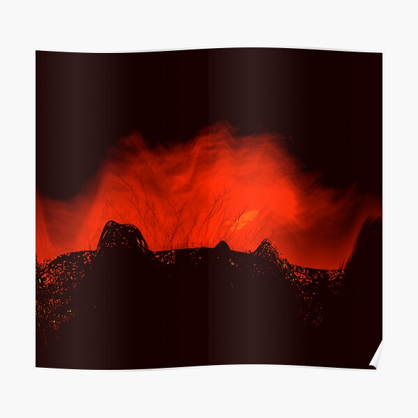 ancient times..... volcano fire Poster