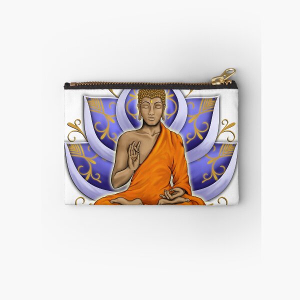 Item preview, Abhaya Mudra Buddha with Violet Lotus Flower designed and sold by MandalaSoul.
