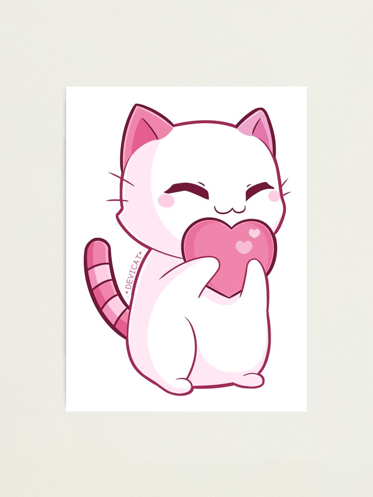 Alternate view of Valentine Cat - 2020 Photographic Print