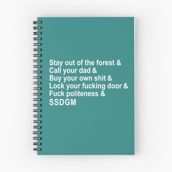 Item preview, Murderino Rules to Live By - My Favorite Murder - SSDGM designed and sold by ArtFandom.