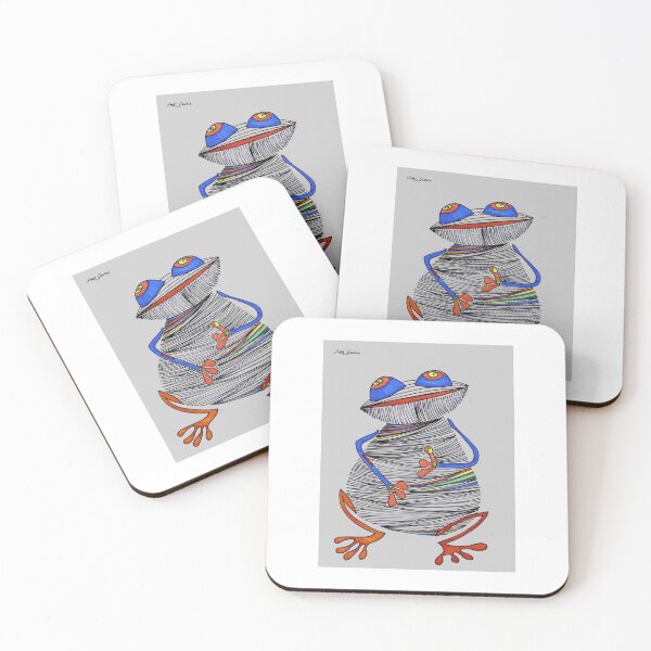 Item preview, Happy Frog By Artguru 0388, 22 X 28, - Ink On Paper designed and sold by Art Guru.