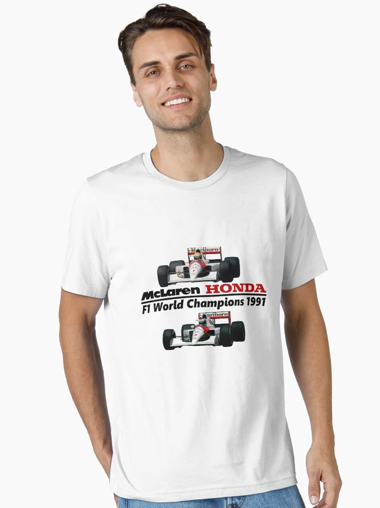 マクラーレンホンダ90年代Ｔシャツ Mclaren Honda F1 World Champions 1991