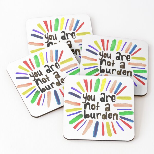 Item preview, You Are Not a Burden designed and sold by DoodleDashCollective.