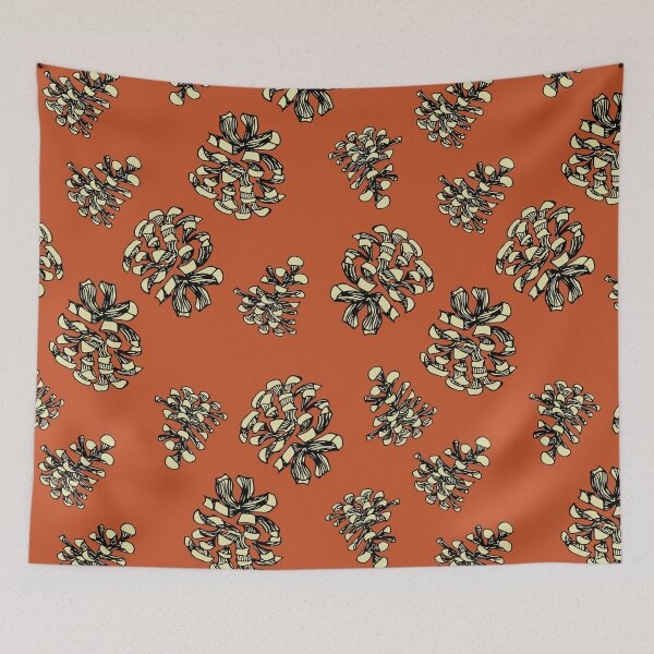 Item preview, Pine Cone Woodland Animal Surface Pattern Design designed and sold by DeLislesRT.