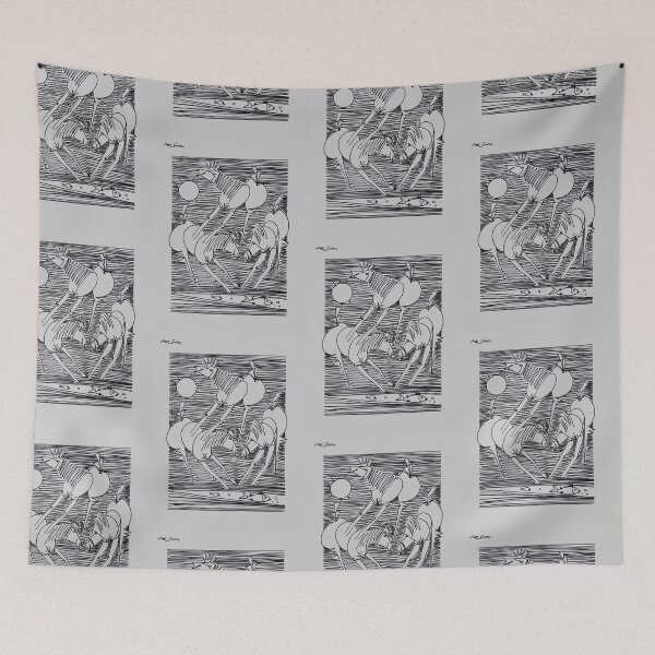 Item preview, Horseplay In The Sun By Artguru 0380, 22 X 28, - Ink On Paper designed and sold by Art Guru.