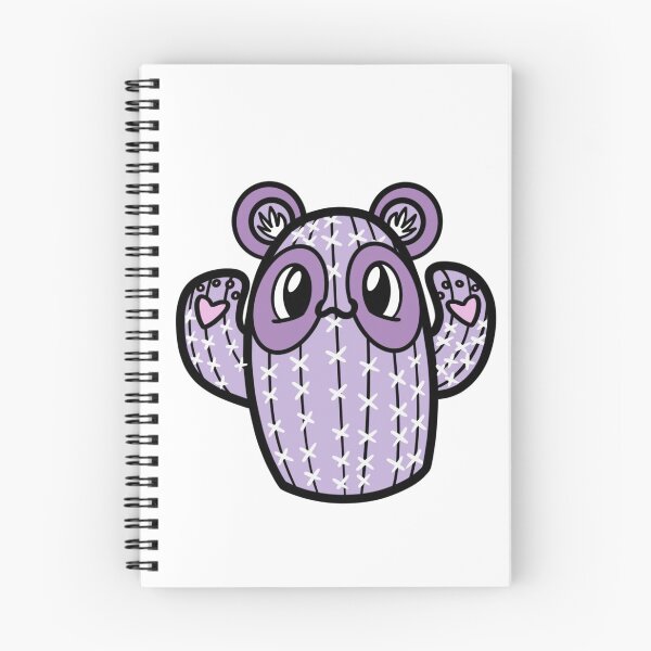 Item preview, Purple Cactus Panda designed and sold by MeowLoafs.