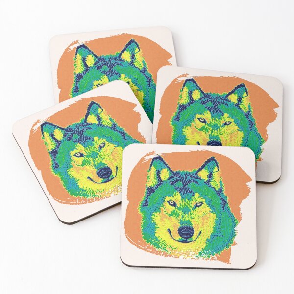 Artikelvorschau, Wolf Farbe entworfen und verkauft von Aquila Light Pictures.