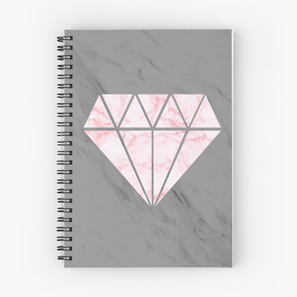 Item preview, Pink and Grey Marble Diamond designed and sold by nldesigns.