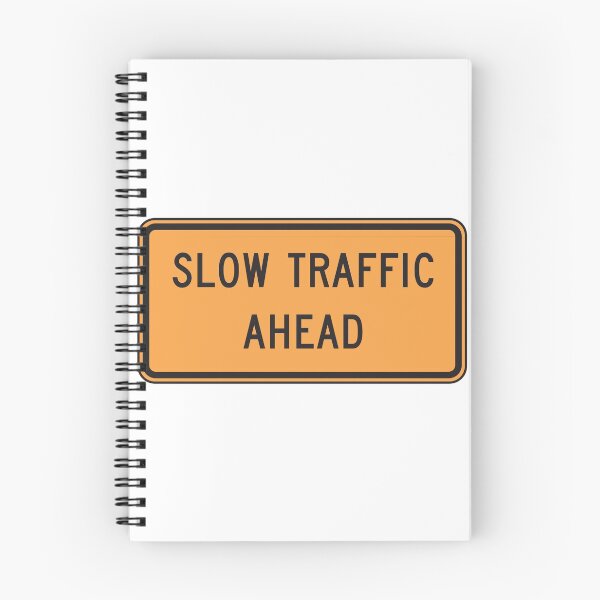 Item preview, Slow Traffic Ahead designed and sold by DoodleDashCollective.