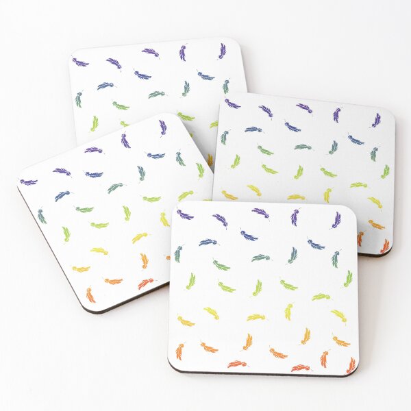 Item preview, Falling Rainbow Feathers designed and sold by nldesigns.