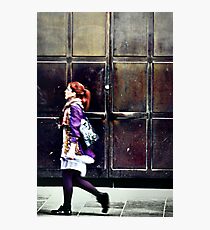 Purple Stockings... Photographic Print
