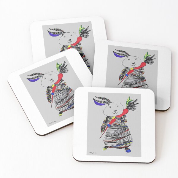 Item preview, Rabbit With Carrot By Artguru 0360, 22 X 28, - Ink On Paper designed and sold by Art Guru.