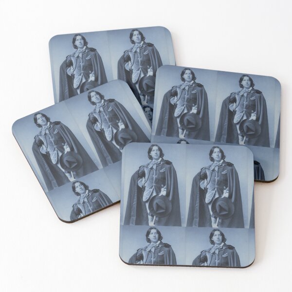 Item preview, Oscar Wilde blue tinted 19th century photo designed and sold by Love30smovies.