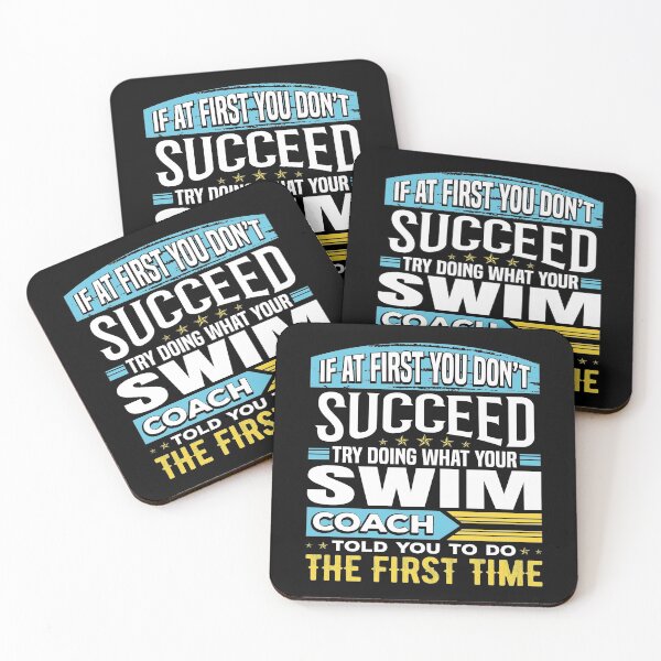 Item preview, Funny Swim Coach Swimming Team Coaching Instructor Sayings Gift designed and sold by Maljonic.