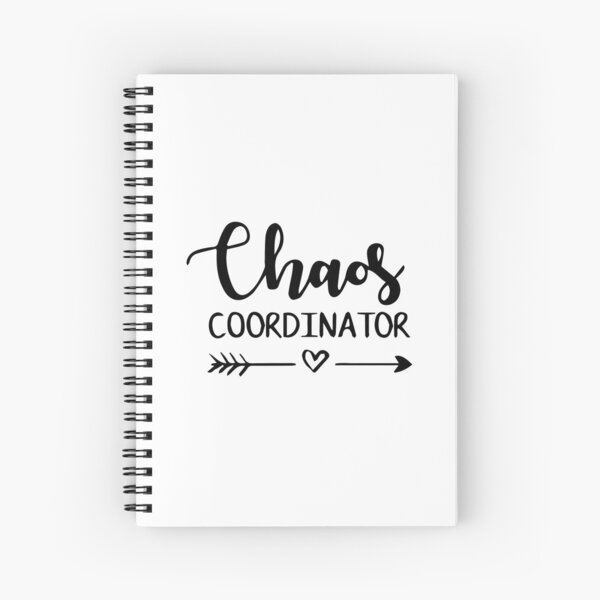 Vista previa del artículo con la obra «Coordinador de caos», diseñado y vendido por abi-not-abby.
