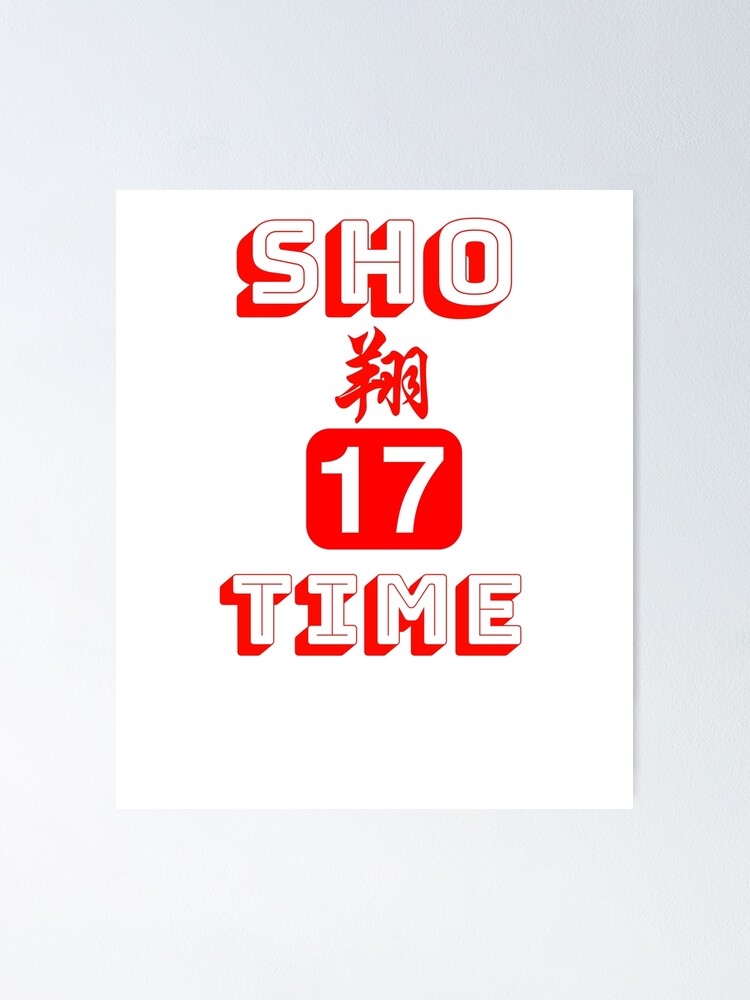 It's Sho-Time - Shohei Ohtani, baseball player Poster by